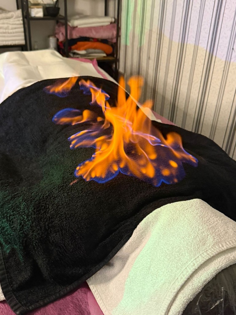 Вогняний етап масажної терапії